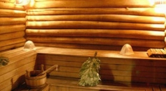 Деревянные бани из оцилиндрованного бревна