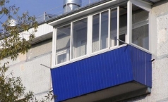 Крыша над балконом